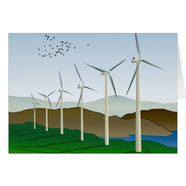 Windturbinen (Vorderseite (Horizontal))