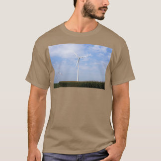 Windturbinen für die umweltfreundliche Energiewirt T-Shirt