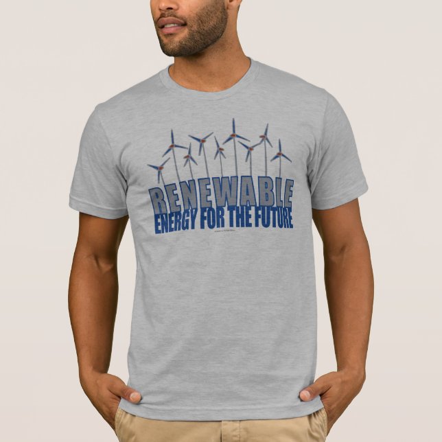 Windturbinen für Power T-Shirt (Vorderseite)