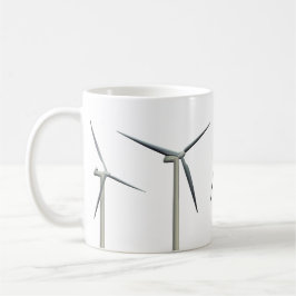 Windturbinen Kaffeetasse