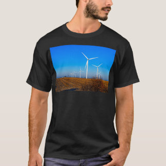 Windturbinenfeld T-Shirt