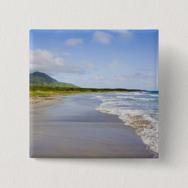 Windward Beach, Nevis Button (Vorderseite)