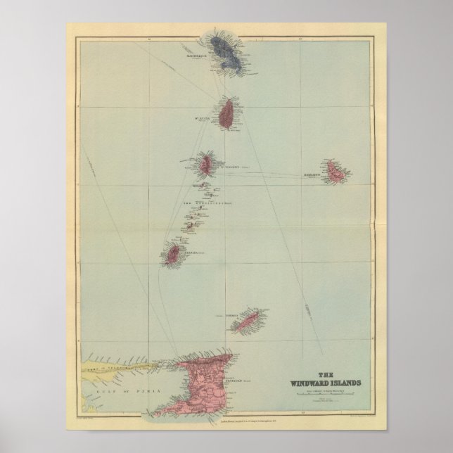 Windward Islands Poster (Vorne)