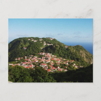 Windwardside Saba Postkarte