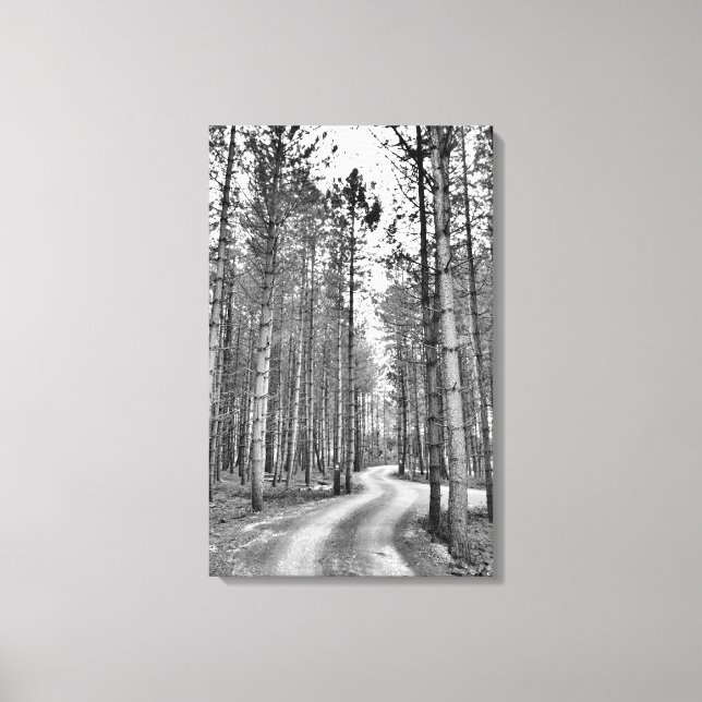Windweg Leinwanddruck (Vorderseite)