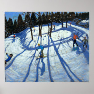 Windweg Morzine Poster