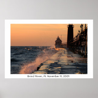 Windy-Abend bei GH Poster