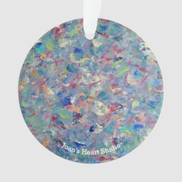 Windy Blue Ornaments Ornament