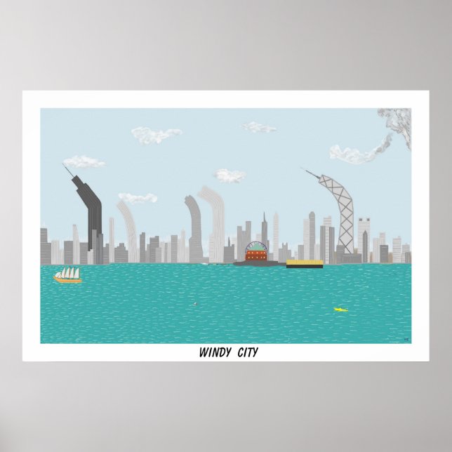 Windy City Poster (Vorne)