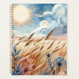 Windy Day Rustic Boho Mountain Prairie Country Planer