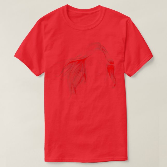 Windy Hair T-Shirt (Design vorne)
