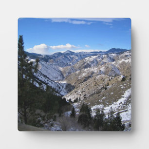 Windy Saddle Park, Golden, Colorado Fotoplatte