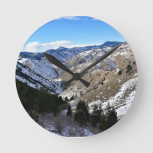 Windy Saddle Park, Golden, Colorado Runde Wanduhr