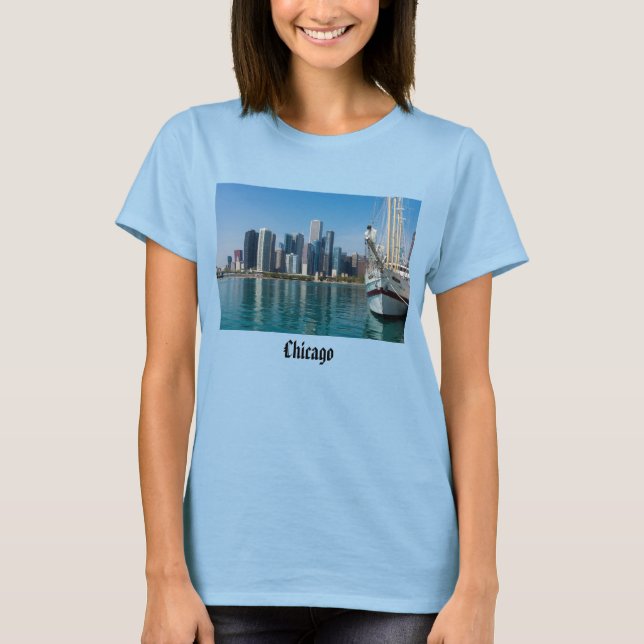 Windy Sailing T - Shirt (Vorderseite)