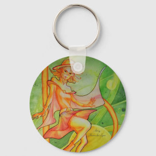 Windy Saturn Schlüsselanhänger