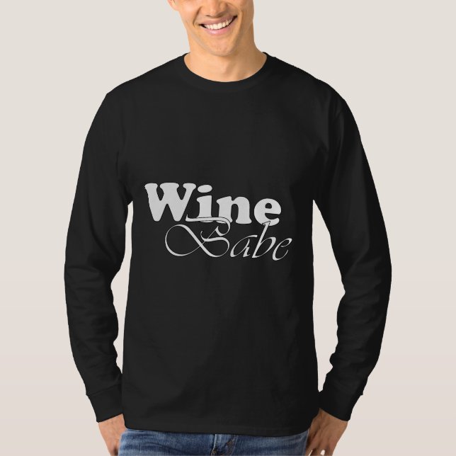 Wine Babe T-Shirt (Vorderseite)