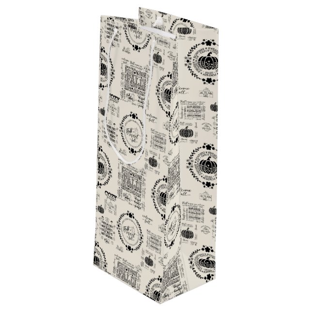 Wine Bags & Carriers Geschenktüte Für Weinflaschen (Rückseite Schrägansicht)