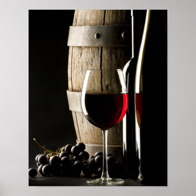 Wine Barrel Poster (Vorne)