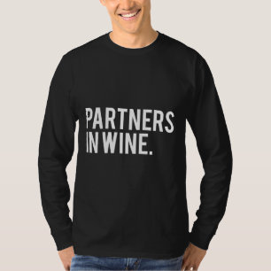 Wine Best Friend Graphic Partners in Wine T-Shirt