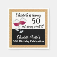 Wine Birthday Party - 50 Jahre alt