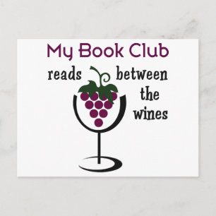 Wine Book Club Postkarte