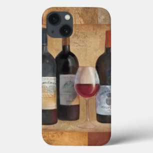 Wine Bottles with Glass iPhone 13 Hülle