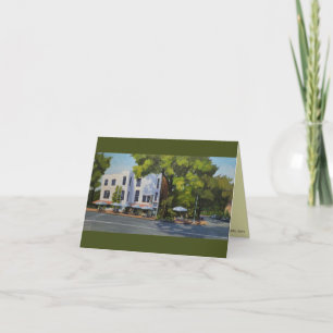 Wine & Butter Blank Card Dankeskarte