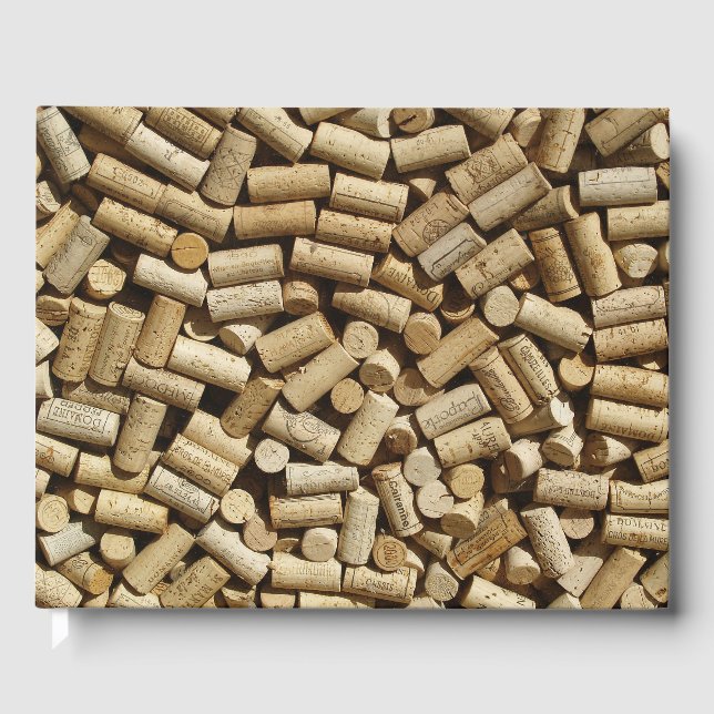 Wine Corks Gästebuch (Vorderseite)