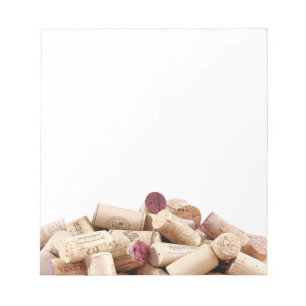 Wine Corks Notepad Notizblock