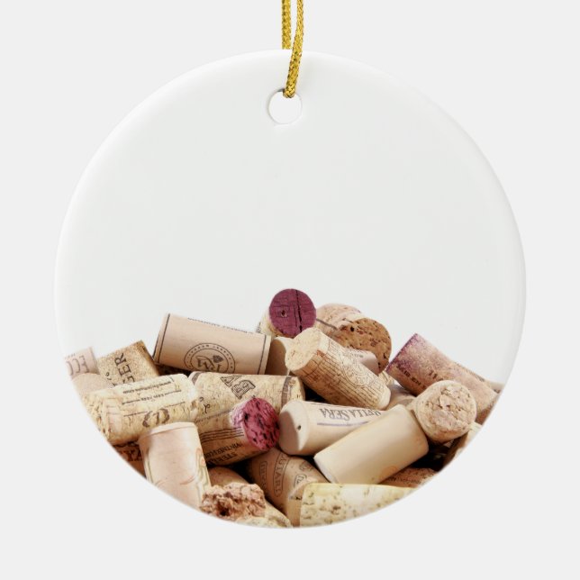 Wine Corks Ornament (Vorne)