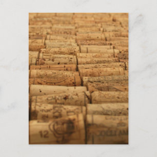Wine Corks Postkarte