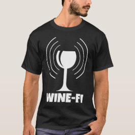 Wine-Fi Spaß WiFi Waves T-Shirt