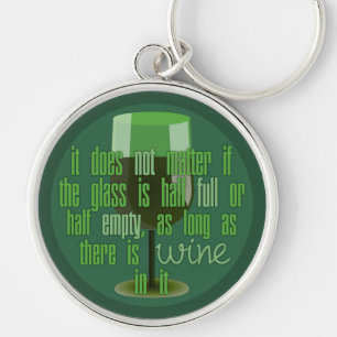 Wine Glass key chain Schlüsselanhänger