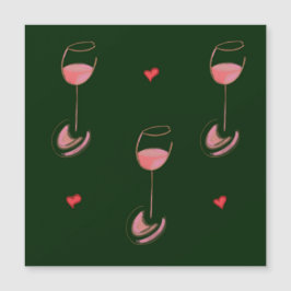 Wine lover card magnetkarte
