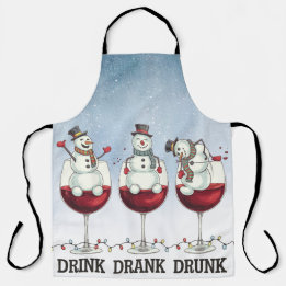 Wine Lover Christmas Gift | Adult Humor Schürze