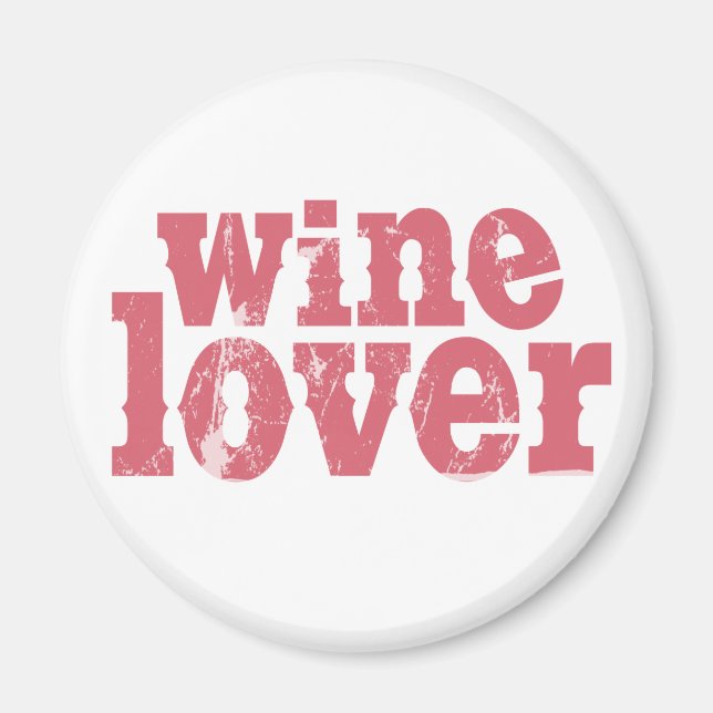 Wine Lover Magnet (Vorne)