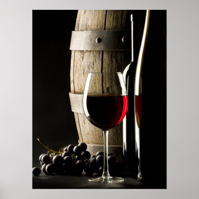 Wine Lover-Poster Poster (Vorne)