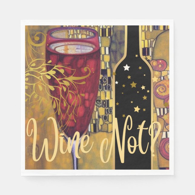 Wine Lover Serviette (Vorderseite)