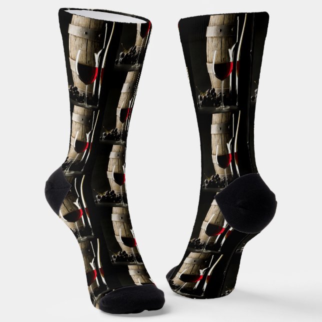 Wine Lover Socken (Gewinkelt)