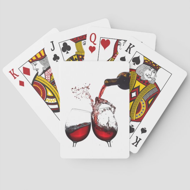 ***WINE LOVER'S*** PLAYING CARDS - FÜR THAT WINE SPIELKARTEN (Rückseite)
