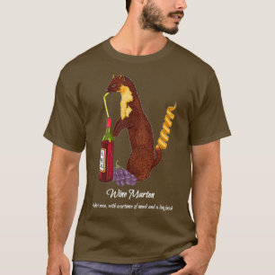 Wine Marten für dunkle Kleidung T-Shirt