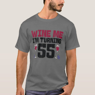 Wine Me Ich wende 50 50. Geburtstag 50-Fi T-Shirt