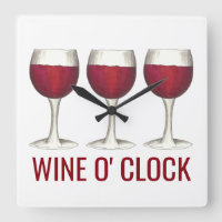 Wine O'Clock Rote Weine Glass Bar