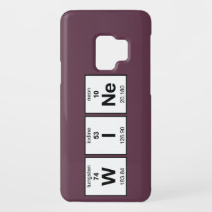 WINe Periodic Table Case-Mate Samsung Galaxy S9 Hülle