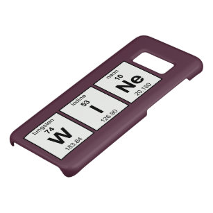 WINe Periodic Table Case-Mate Samsung Galaxy S8 Hülle