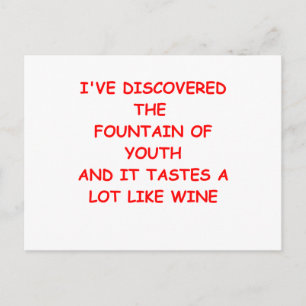 WINE.png Postkarte