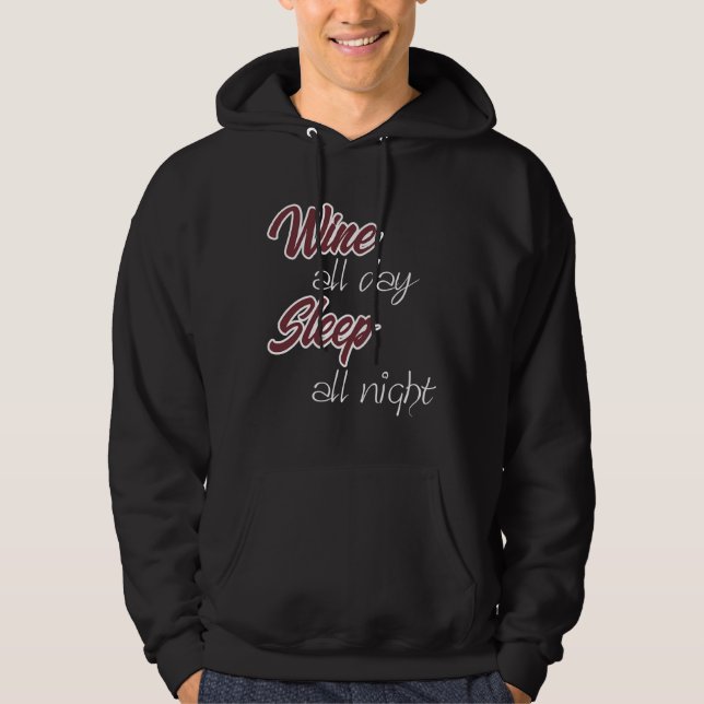 Wine Scoop Hoodie (Vorderseite)