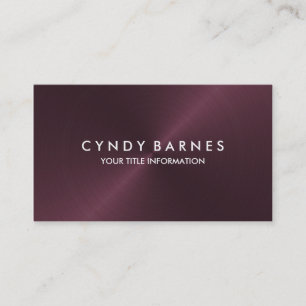 Wine Sheen Business Card Visitenkarte