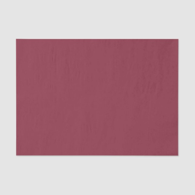 Wine Solid Color Seidenpapier (Vorderseite)