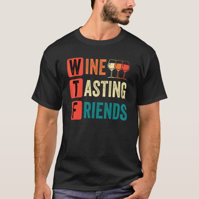 Wine tasting in der Fattoria Moncucchetto T-Shirt (Vorderseite)